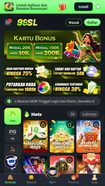 99SL 2026 Slot Gacor RTP Tinggi
